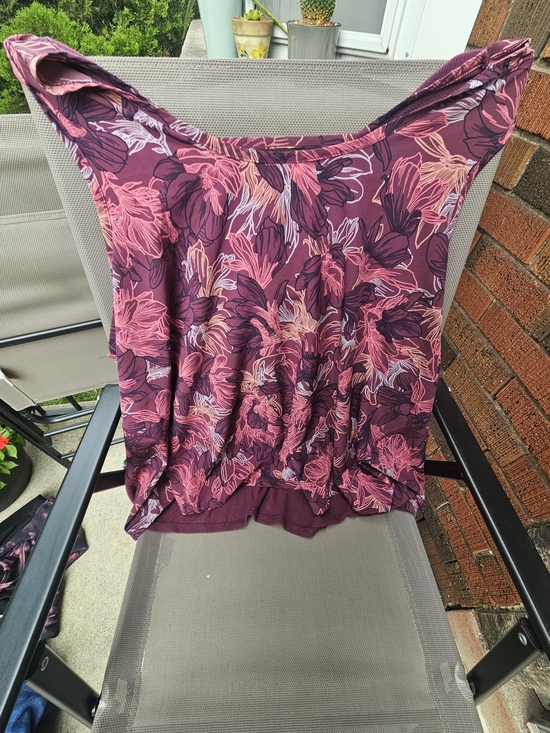 Penningtons Tops - Floral Scoop Neck Women's Tank